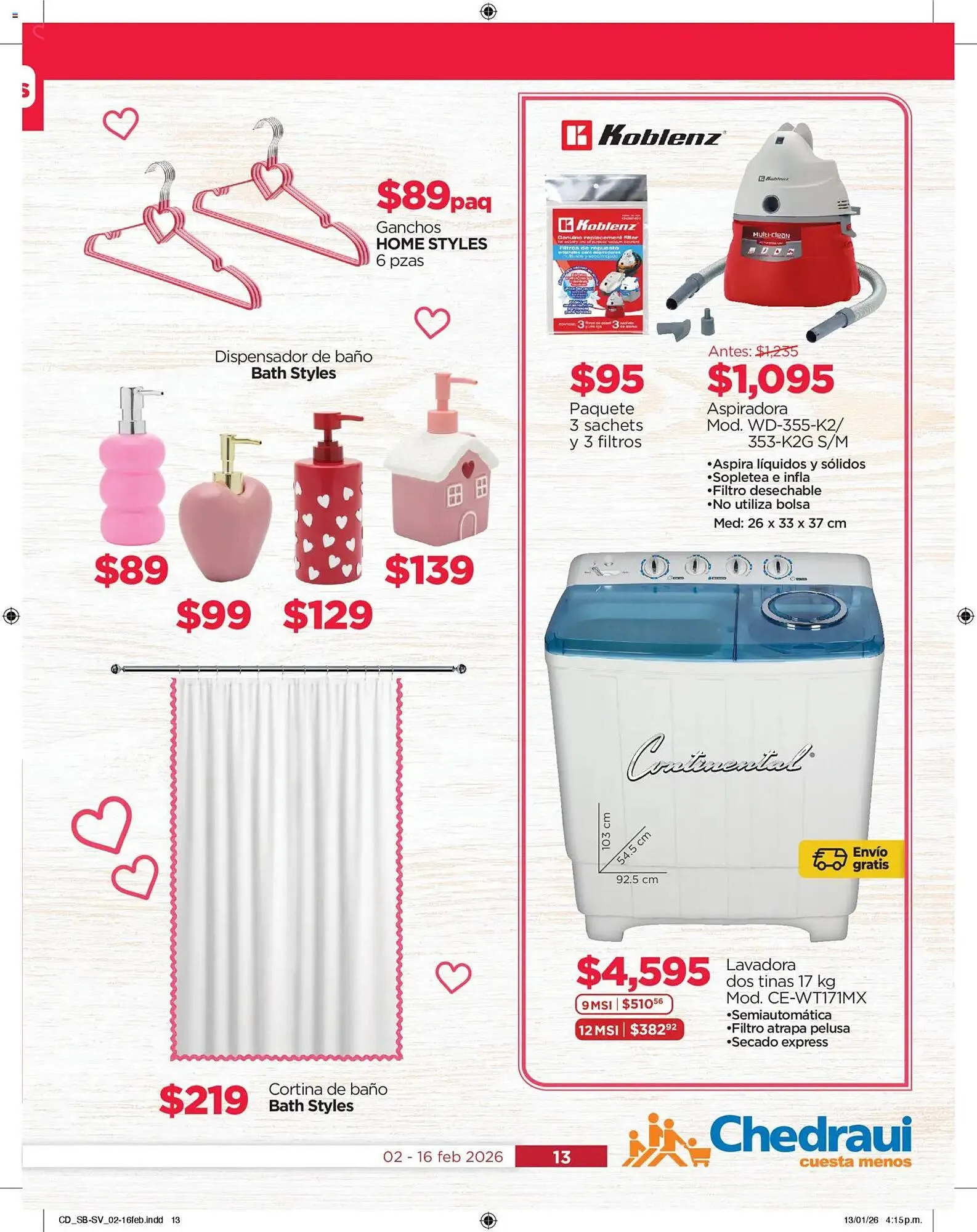 Catálogo de Folleto Chedraui 2 de febrero al 16 de febrero 2026 - Pagina 14