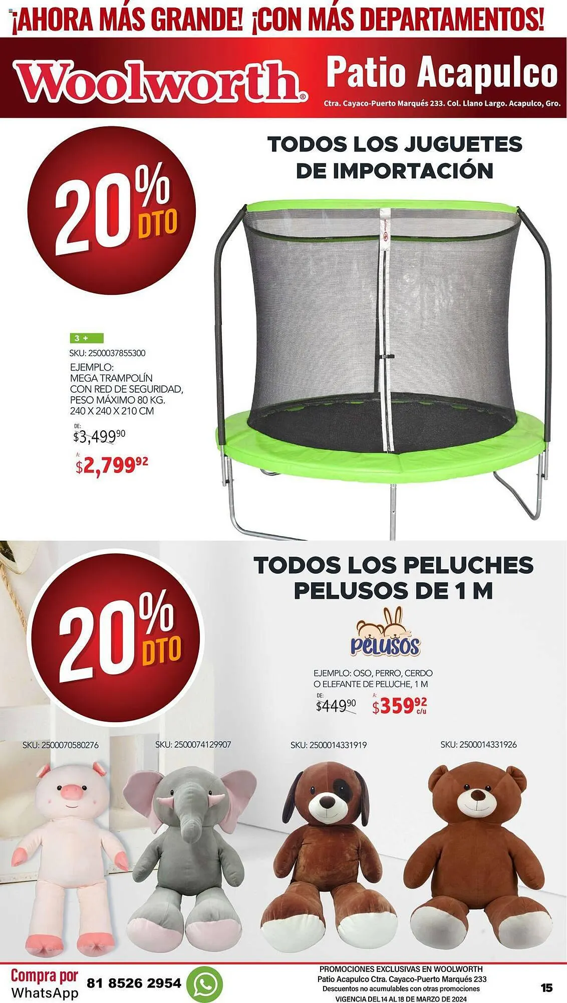 Catálogo de Catálogo Woolworth 14 de marzo al 18 de marzo 2024 - Pagina 15