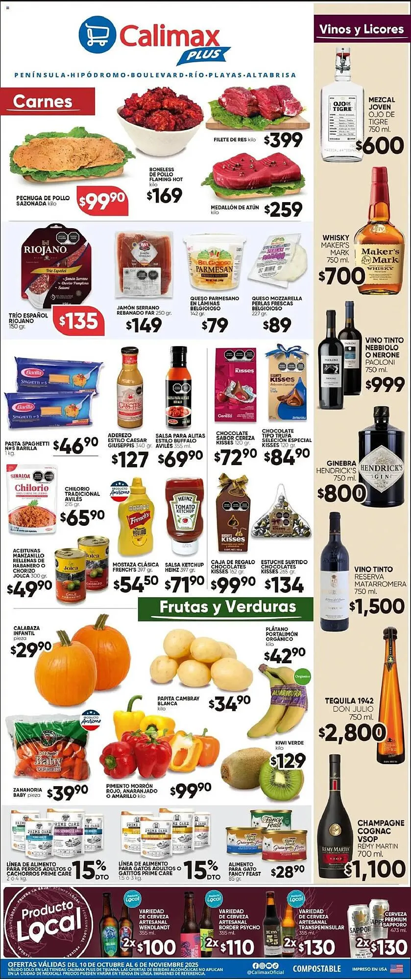 Catálogo de Folleto Calimax 10 de octubre al 7 de noviembre 2026 - Pagina 4