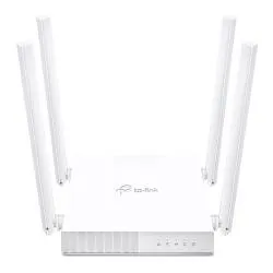 Router TP-Link Fast Ethernet de Banda Dual Firewall ARCHER C24, Inalámbrico, 433Mbit/s, 5x RJ-45, 2.4/5GHz, 4 Antenas Externas