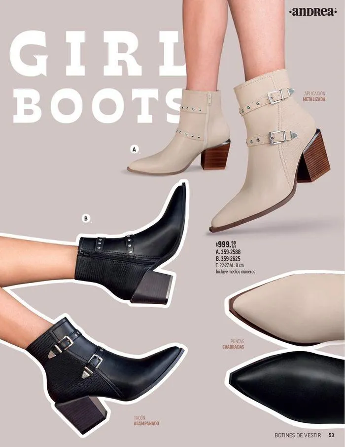 Catálogo de ANDREA - CALZADO DAMA 26 de agosto al 25 de enero 2025 - Pagina 148