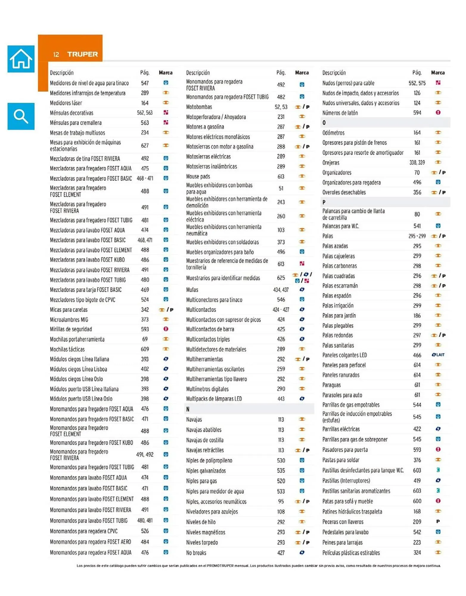 Catálogo de Catálogo Truper 7 de marzo al 31 de diciembre 2025 - Pagina 14
