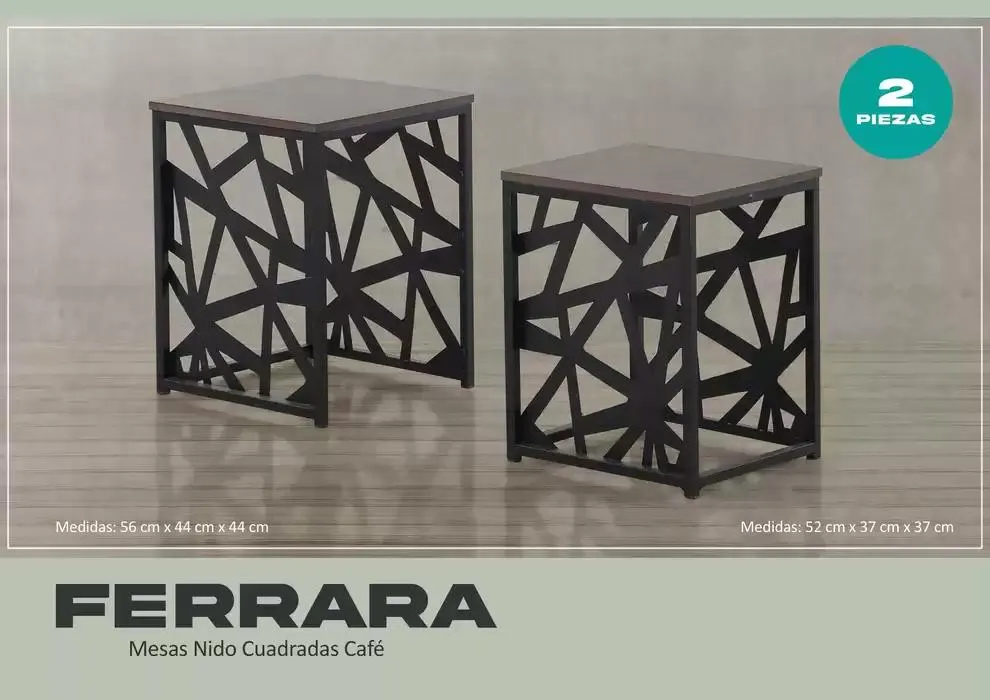 Catálogo de Muebles Dico Mesas Ocasionales Centro 2025 14 de febrero al 31 de diciembre 2025 - Pagina 22