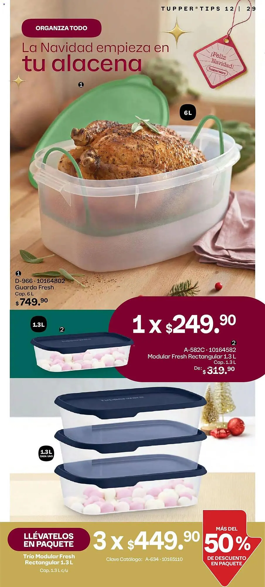 Catálogo de Catálogo Tupperware 3 de noviembre al 1 de diciembre 2025 - Pagina 29