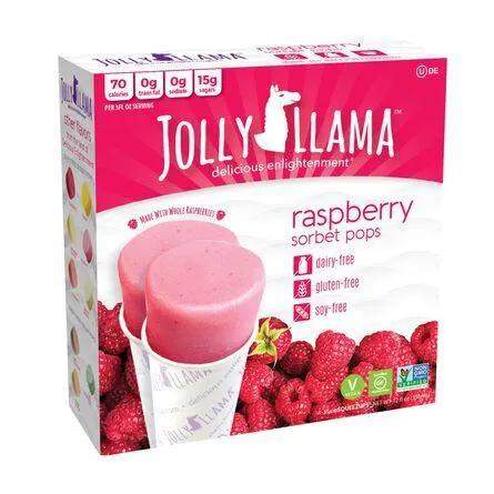 Helado Kosher Sorbete Pop Frambuesa 303 gr