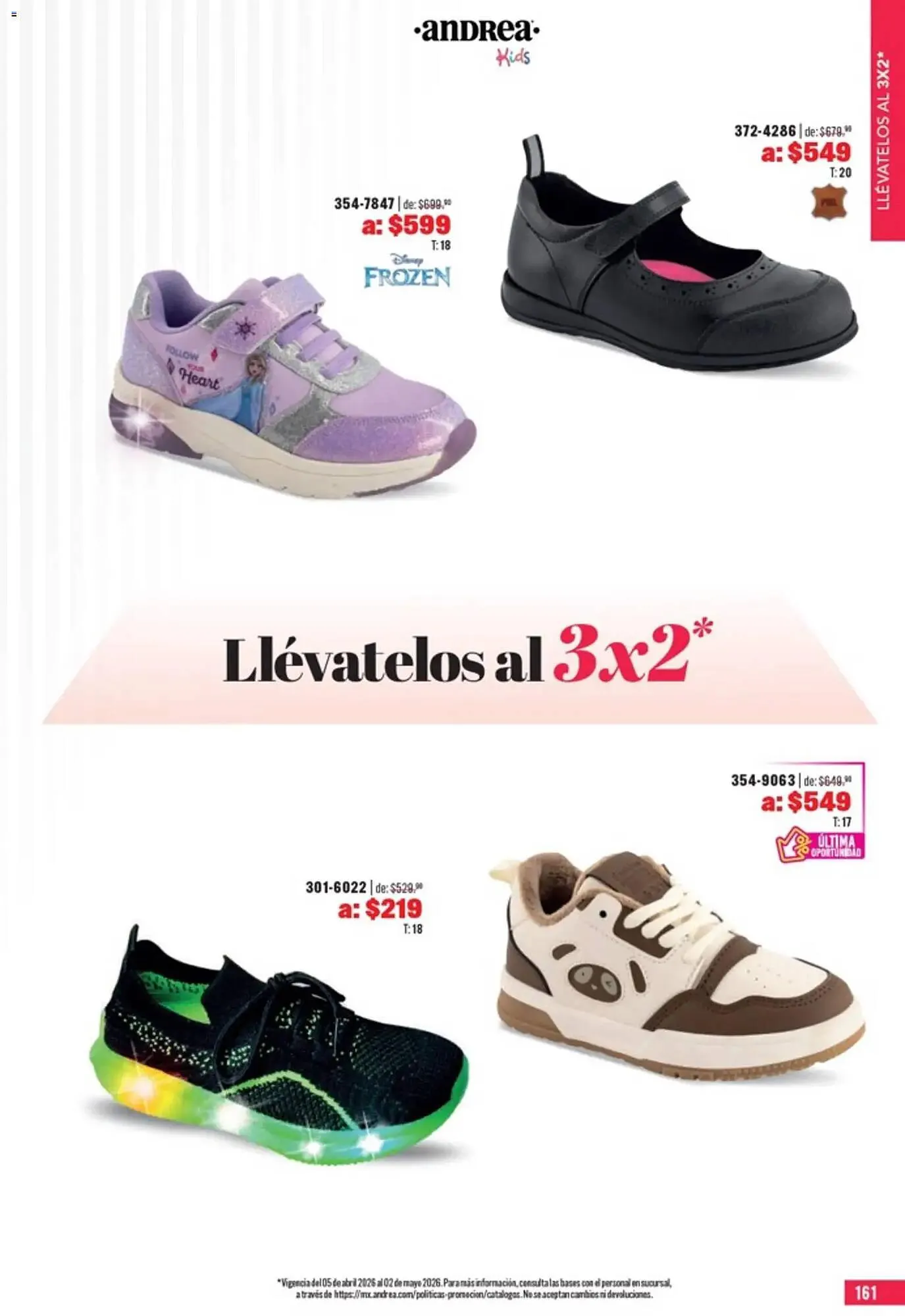 Catálogo de Catálogo Andrea 5 de abril al 2 de mayo 2026 - Pagina 161