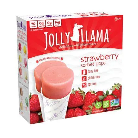 Helado Kosher Sorbete Pop Fresa 303 gr