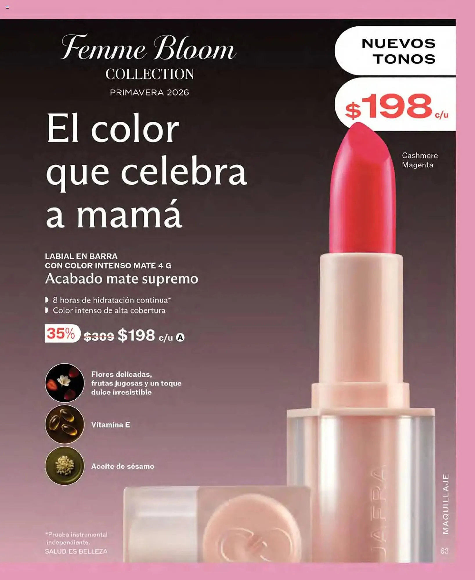 Catálogo de Catálogo Jafra 1 de abril al 1 de mayo 2026 - Pagina 63