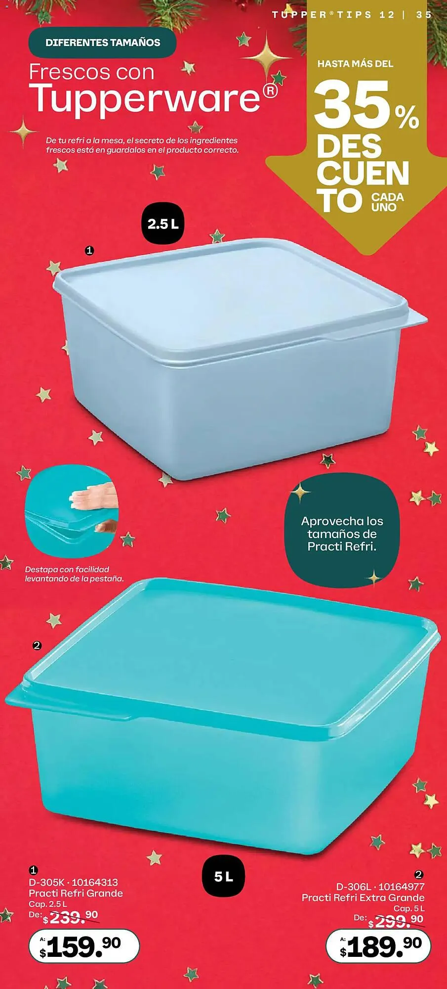 Catálogo de Catálogo Tupperware 3 de noviembre al 1 de diciembre 2025 - Pagina 35
