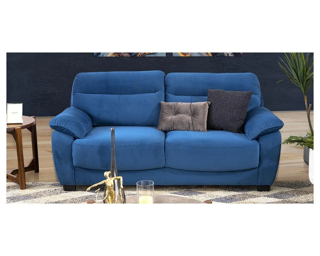 Sofá 3 Plazas Tour Azul (Boal)