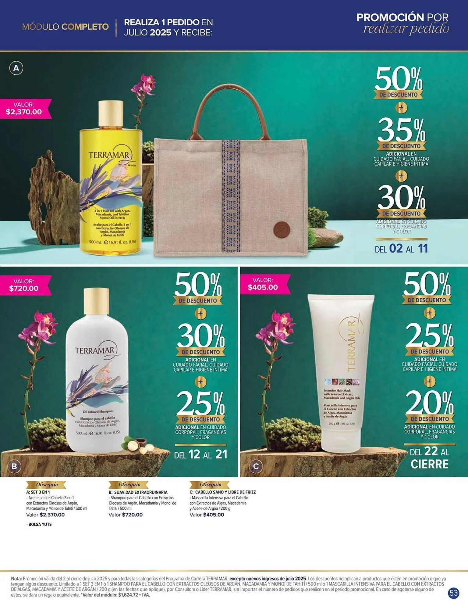 Catálogo de Catálogo Terramar Brands 1 de julio al 31 de julio 2025 - Pagina 53