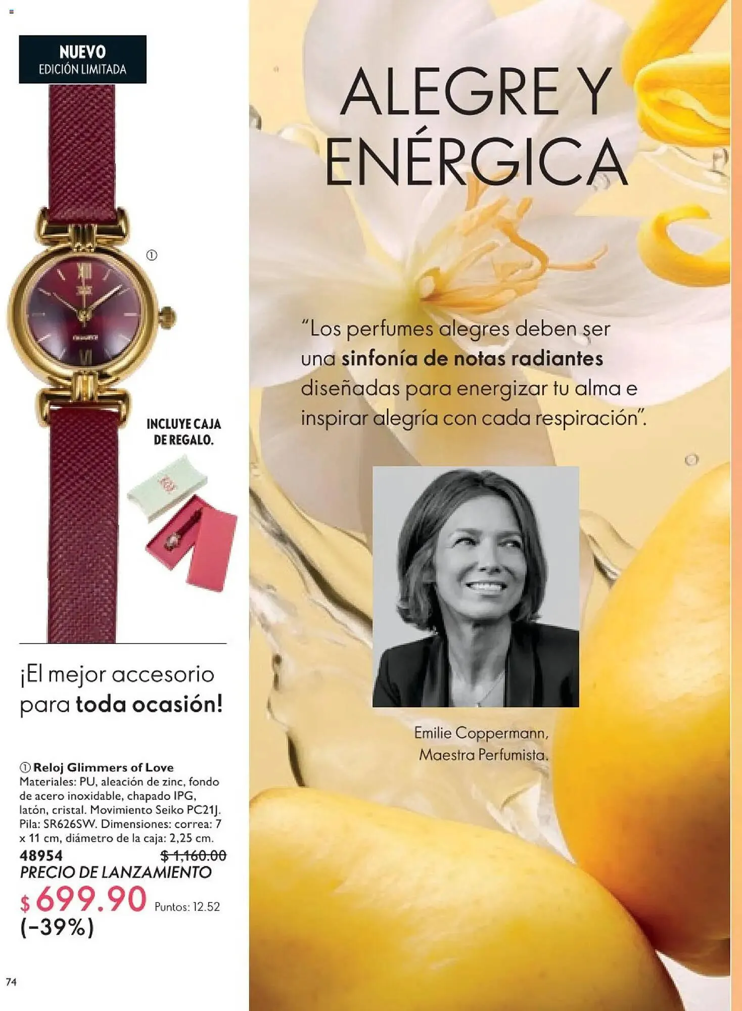 Catálogo de Catálogo Oriflame 9 de mayo al 29 de mayo 2026 - Pagina 74