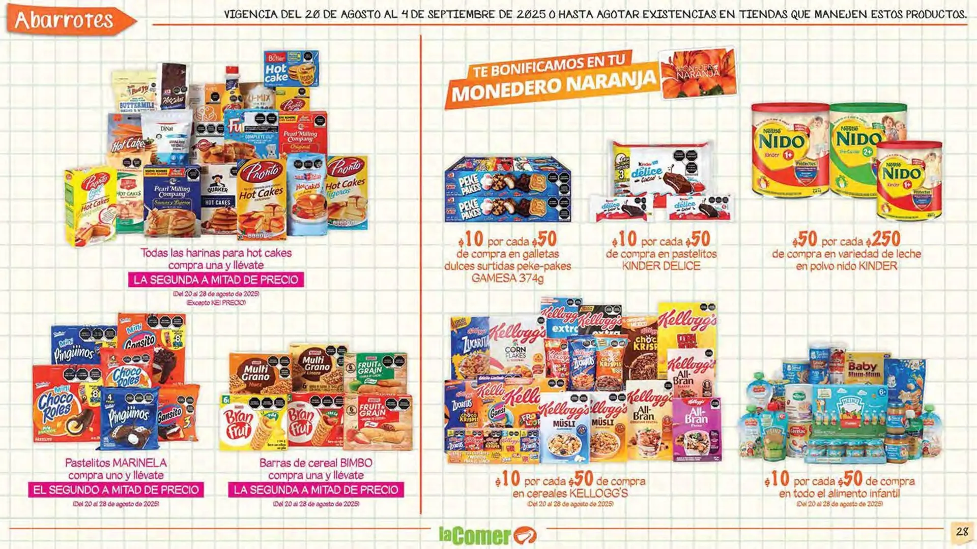 Catálogo de Catálogo La Comer 20 de agosto al 4 de septiembre 2025 - Pagina 30