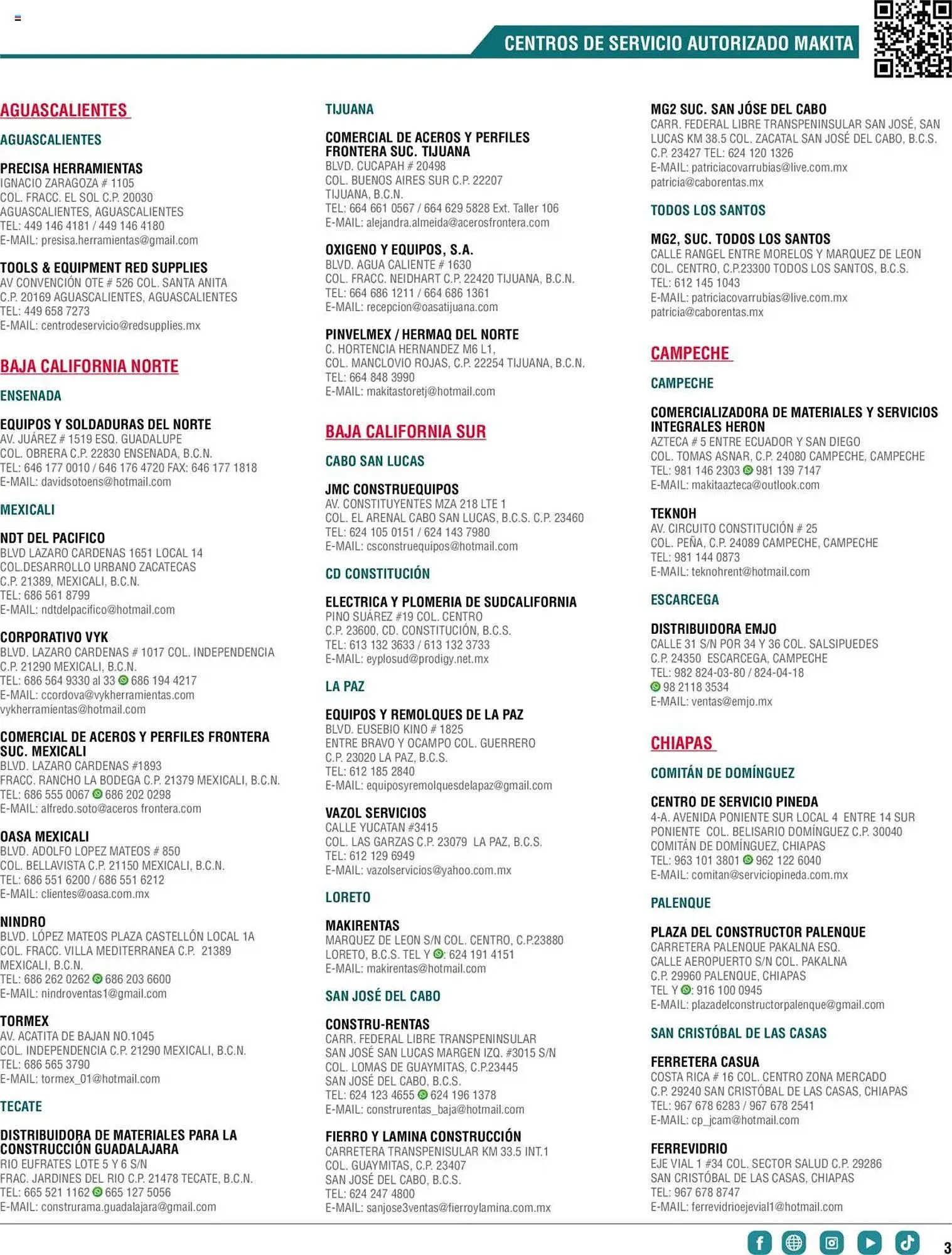 Catálogo de Catálogo Makita 4 de septiembre al 1 de julio 2026 - Pagina 3