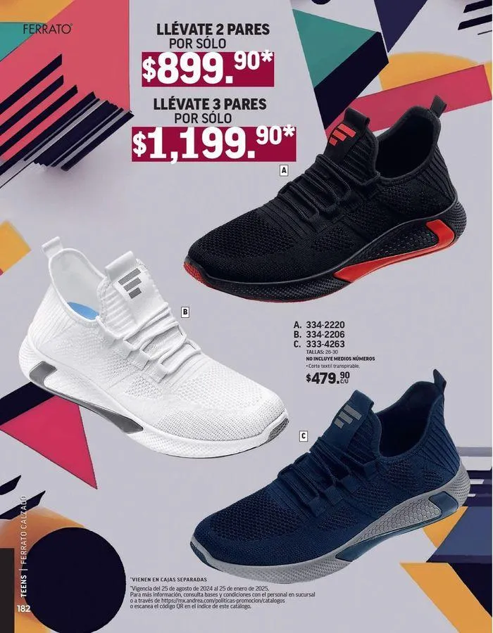 Catálogo de ANDREA - CALZADO CABALLERO 26 de agosto al 25 de enero 2025 - Pagina 91