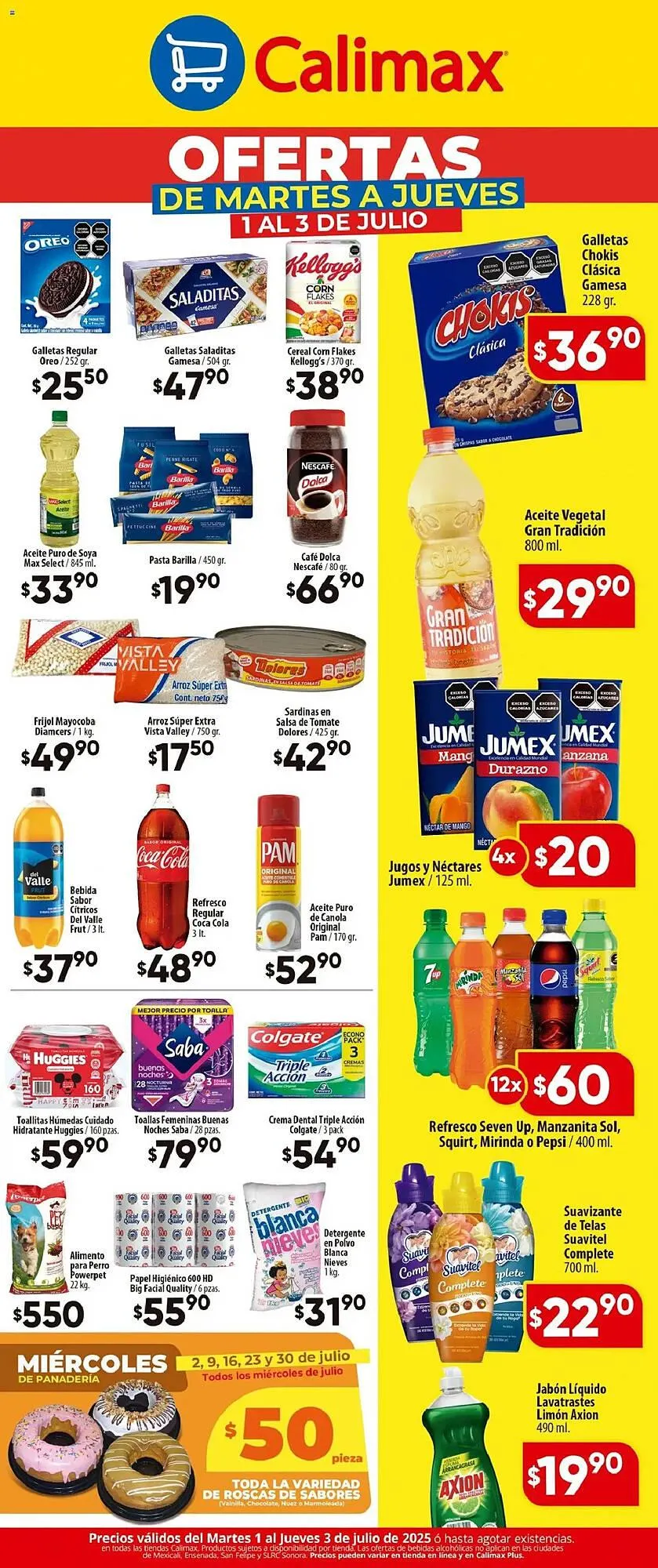 Catálogo de Catálogo Calimax 1 de julio al 4 de julio 2025 - Pagina 2