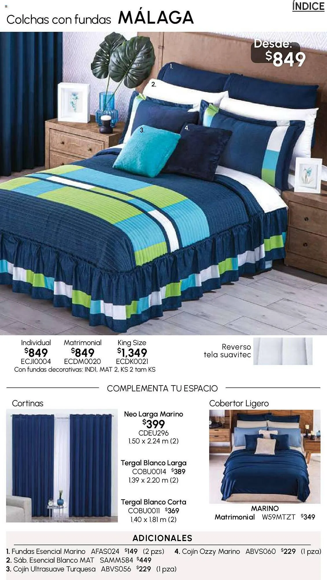 Catálogo de Catálogo Colchas Concord 13 de julio al 20 de julio 2023 - Pagina 54