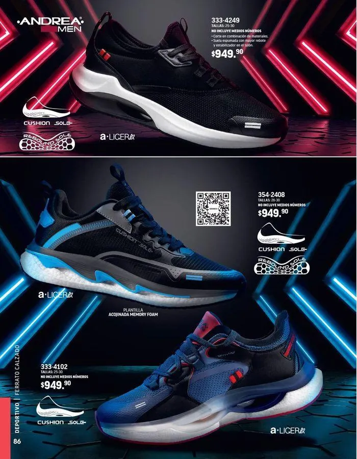 Catálogo de ANDREA - CALZADO CABALLERO 26 de agosto al 25 de enero 2025 - Pagina 168