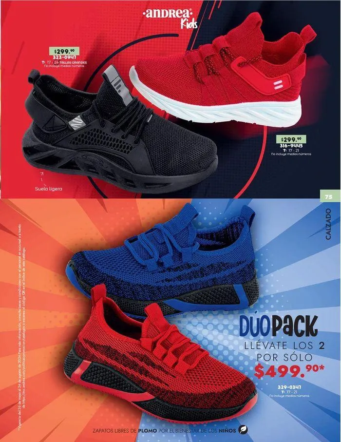 Catálogo de ANDREA - KIDS 27 de mayo al 24 de agosto 2024 - Pagina 116
