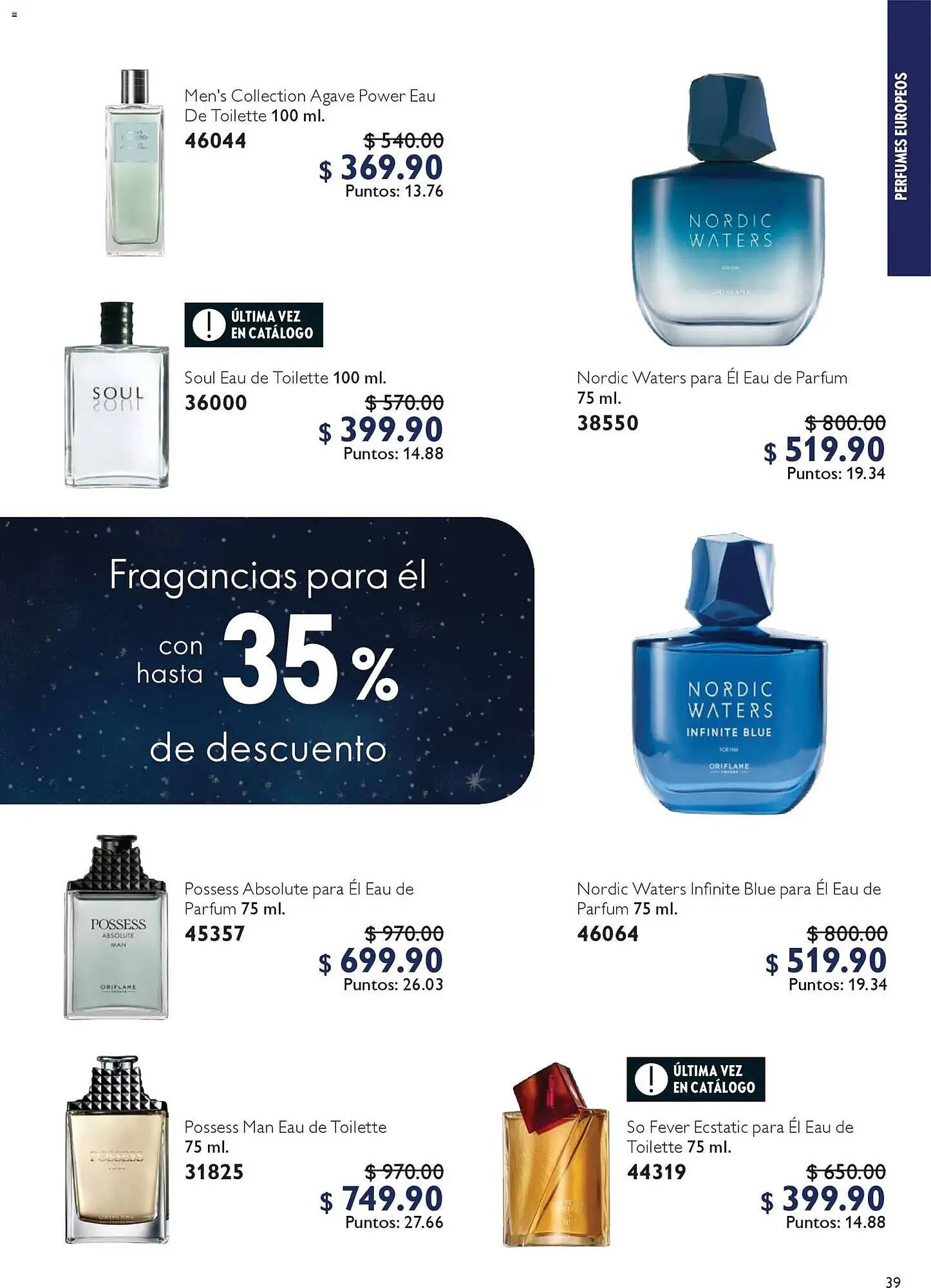 Catálogo de Catálogo Oriflame 6 de diciembre al 27 de diciembre 2025 - Pagina 39
