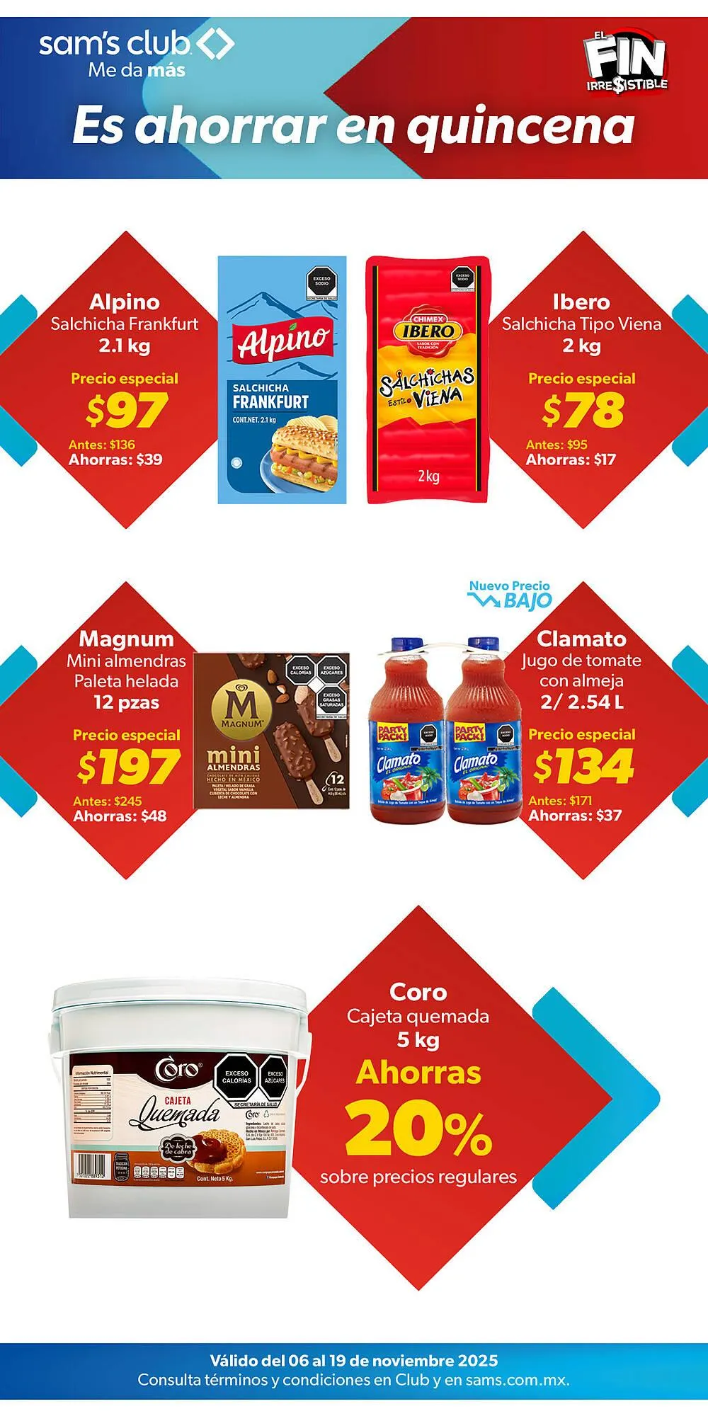 Catálogo de Catálogo Sam's Club 14 de noviembre al 19 de noviembre 2025 - Pagina 2