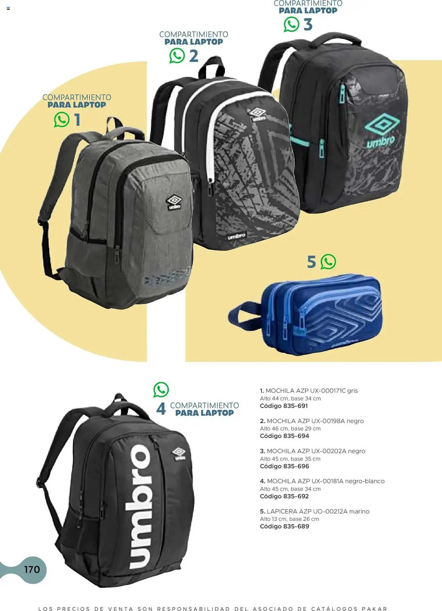 Catálogo de Catálogo SC Pakar 24 de julio al 1 de enero 2026 - Pagina 170