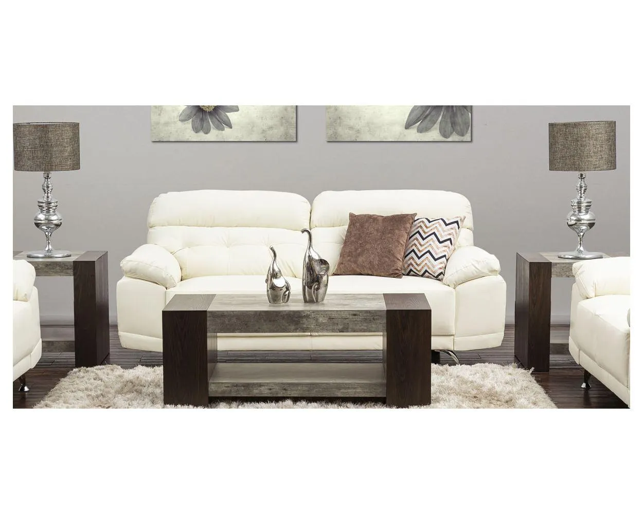 Sofá 3 Plazas San Marino Blanco