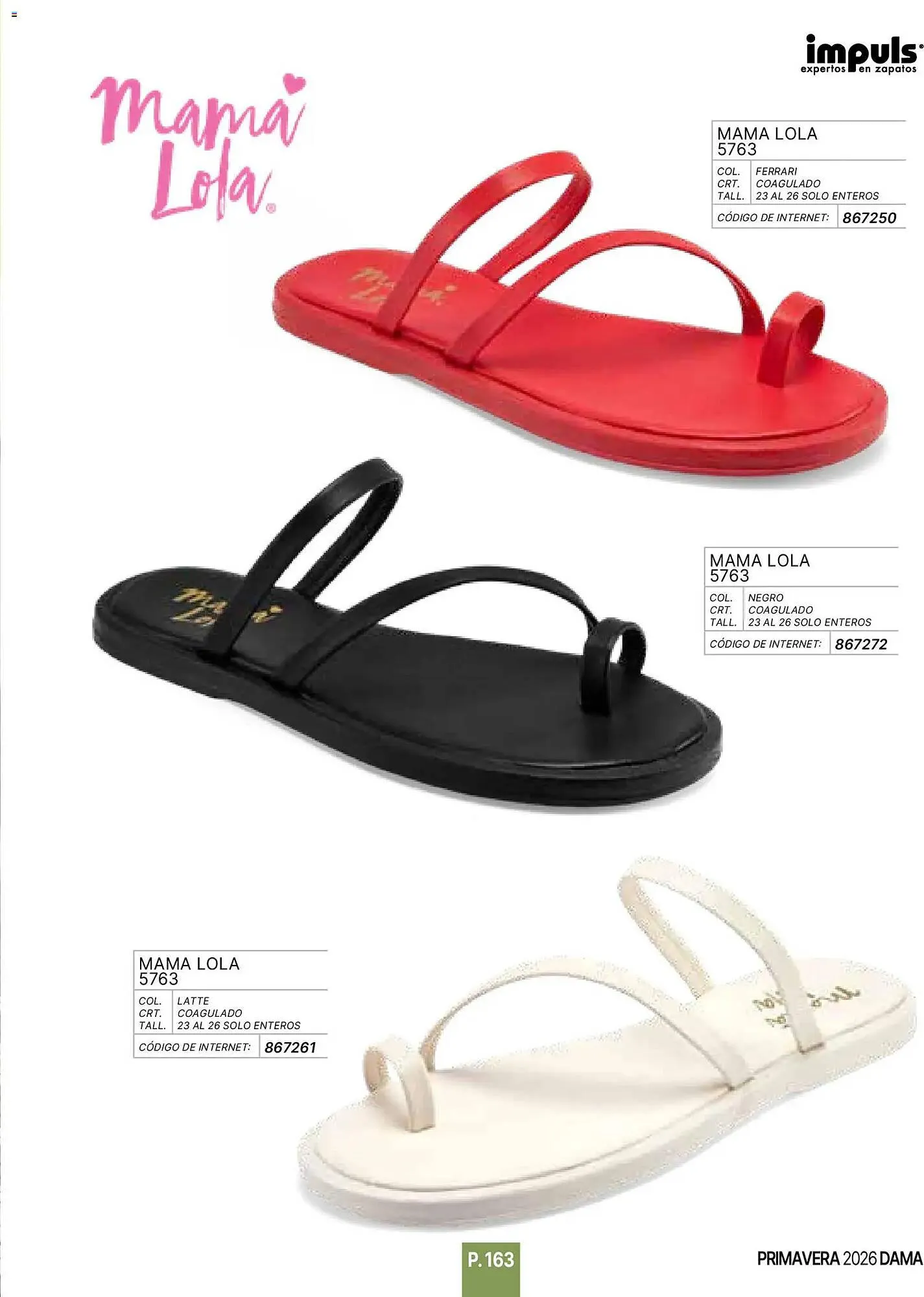 Catálogo de Catálogo Impuls 1 de enero al 1 de junio 2026 - Pagina 165