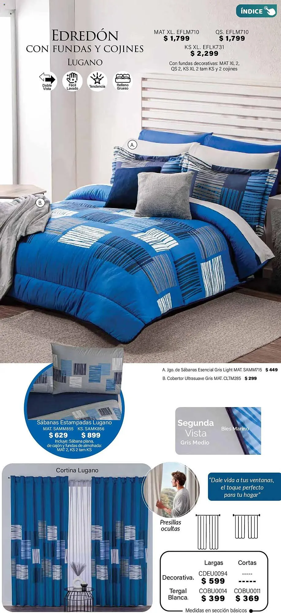 Catálogo de Catálogo Colchas Concord 1 de noviembre al 1 de febrero 2026 - Pagina 117