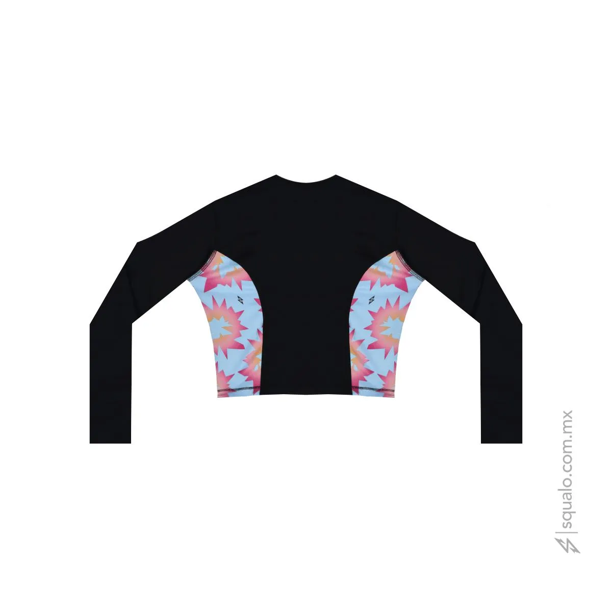 Rashguard Ombliguera Xerik Multicolor Negro