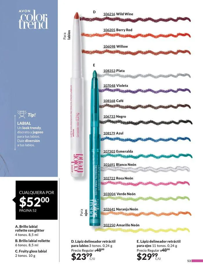 Catálogo de Avon COSMÉTICOS C09 17 de abril al 22 de mayo 2024 - Pagina 53