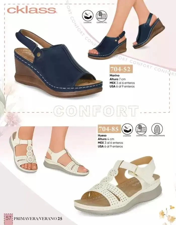 Catálogo de Catálogo Cklass Confort Primavera Verano 2025 México 8 de enero al 30 de junio 2025 - Pagina 53