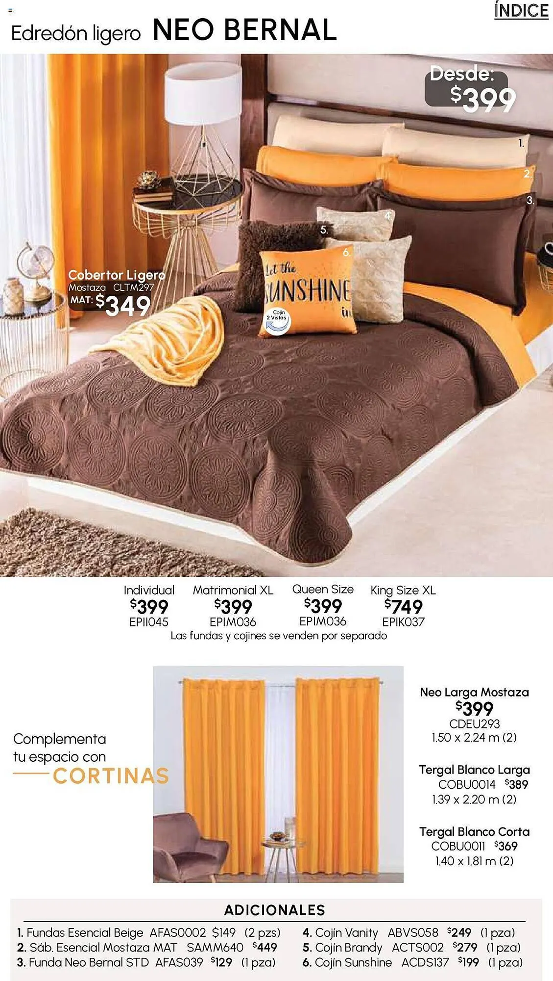 Catálogo de Catálogo Colchas Concord 13 de julio al 20 de julio 2023 - Pagina 8