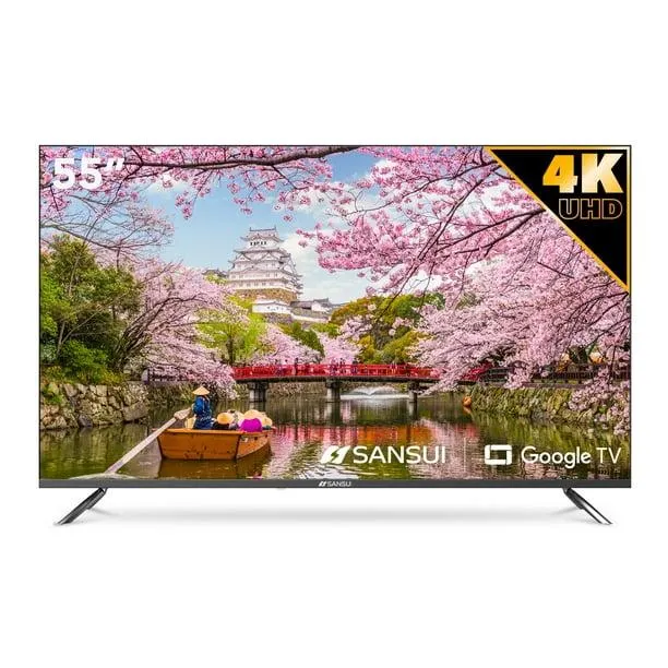 TV 55 Pulgadas Sansui Smart TV UHD 4K SMX55VAUG Google TV