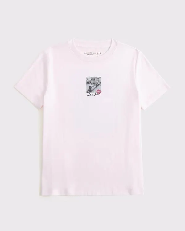 oversized imagery graphic tee