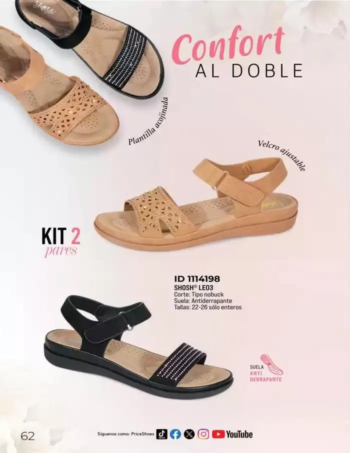 Catálogo de SANDALIAS | KITS | 2025 | 1E 1 de enero al 31 de diciembre 2025 - Pagina 62