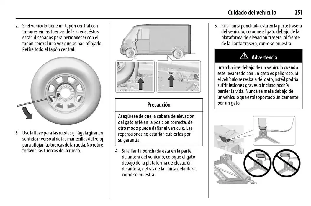 Catálogo de BrightDrop 400 Y BrightDrop 600 Manual del propietario 22 de enero al 31 de diciembre 2025 - Pagina 252