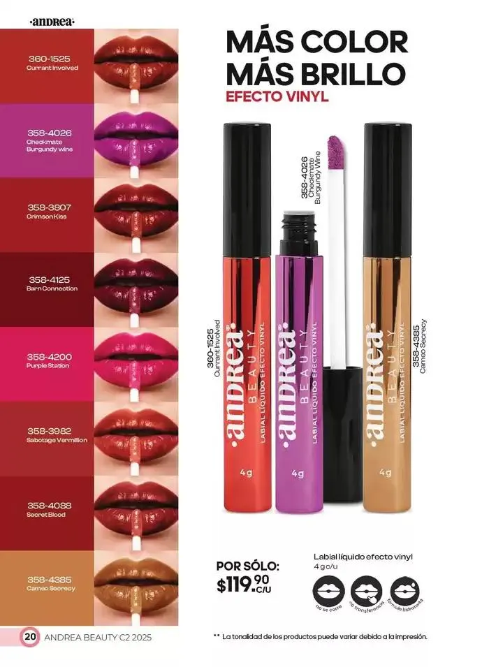 Catálogo de ANDREA | BELLEZA INTEGRAL DAMA 21 de marzo al 20 de abril 2025 - Pagina 20