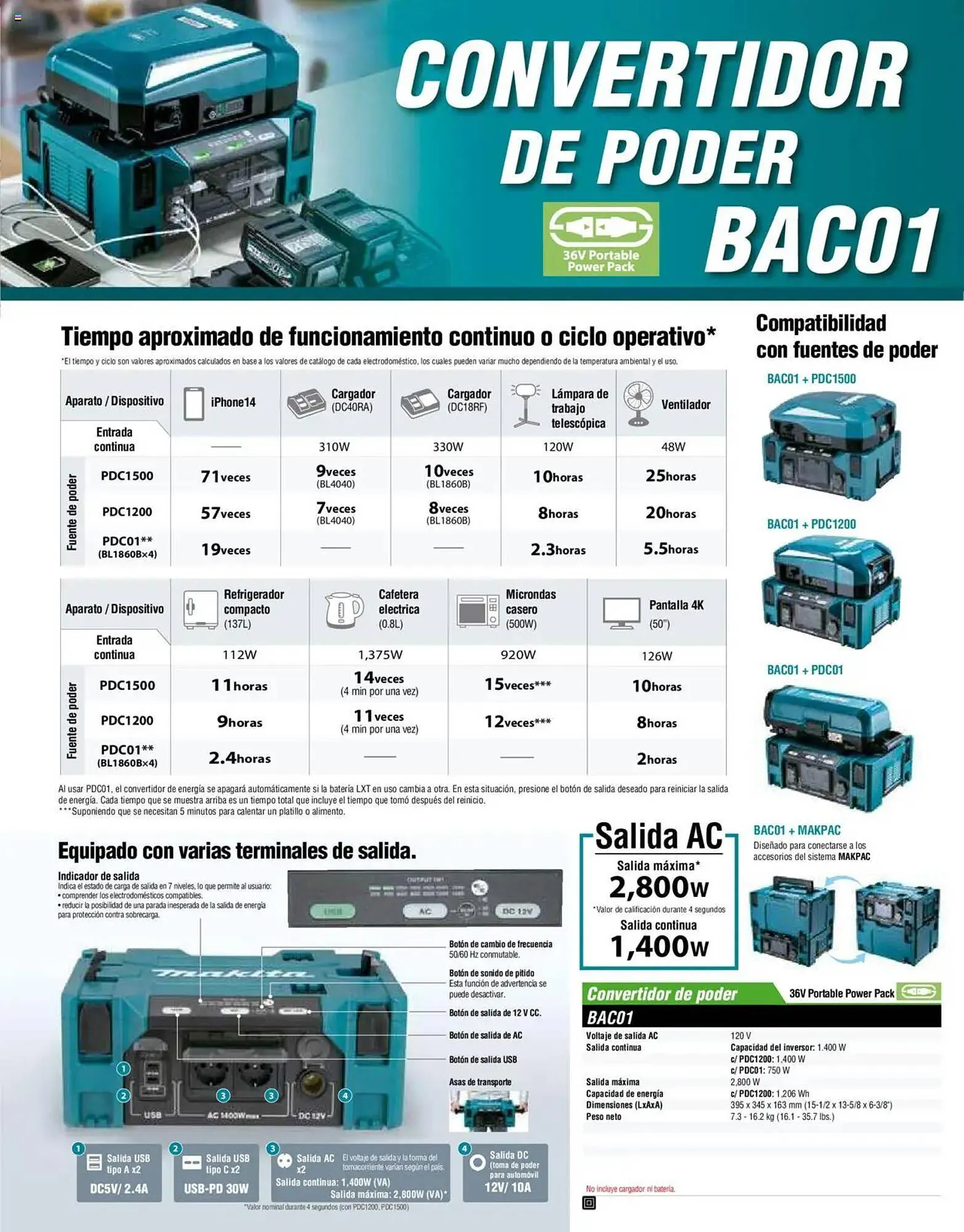 Catálogo de Catálogo Makita 4 de septiembre al 1 de julio 2026 - Pagina 85