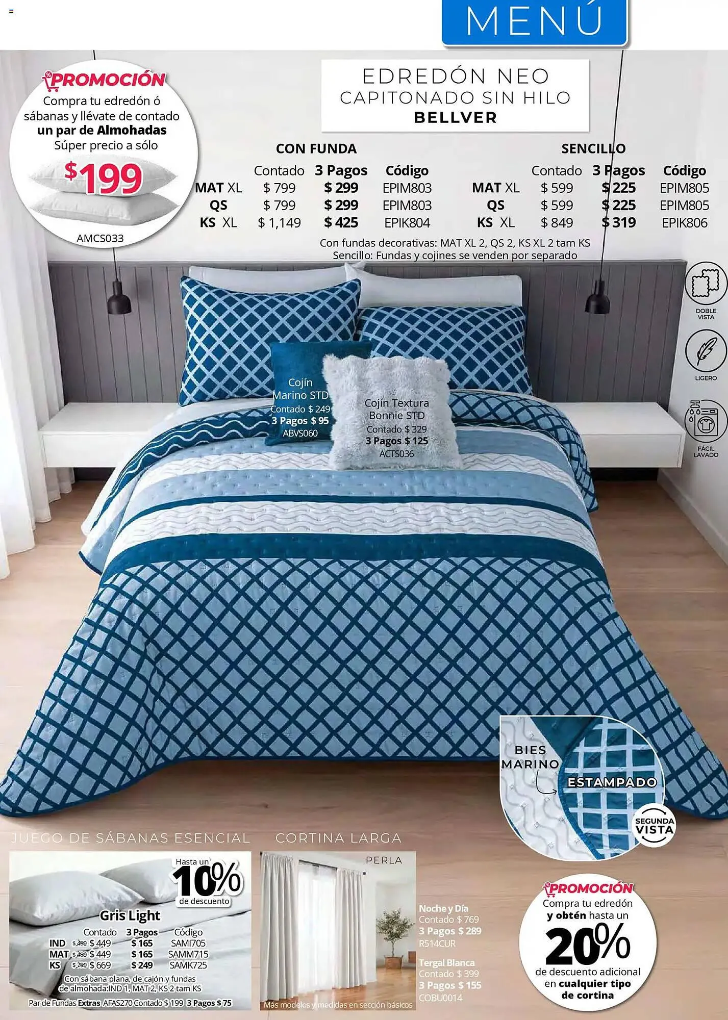 Catálogo de Catálogo Colchas Concord 1 de mayo al 1 de agosto 2026 - Pagina 61