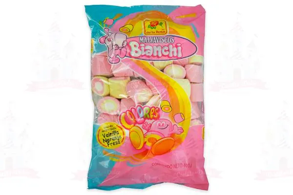 BOMBON BIANCHI COLORES 15/400 GRS. LA ROSA