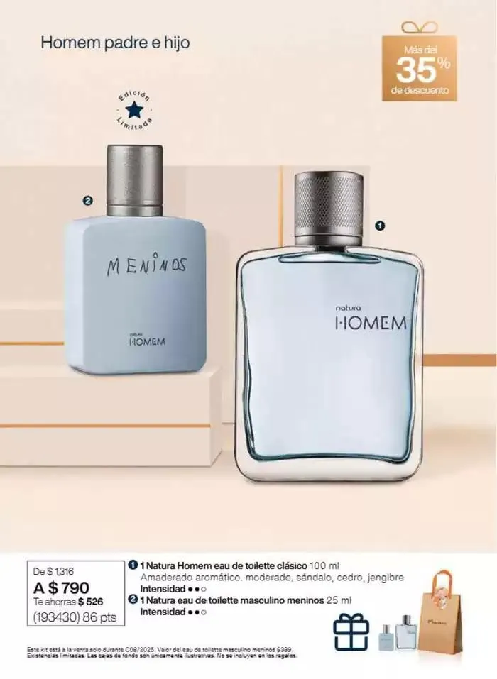 Catálogo de Revista Natura Ciclo 8 2025 1 de agosto al 31 de agosto 2025 - Pagina 15