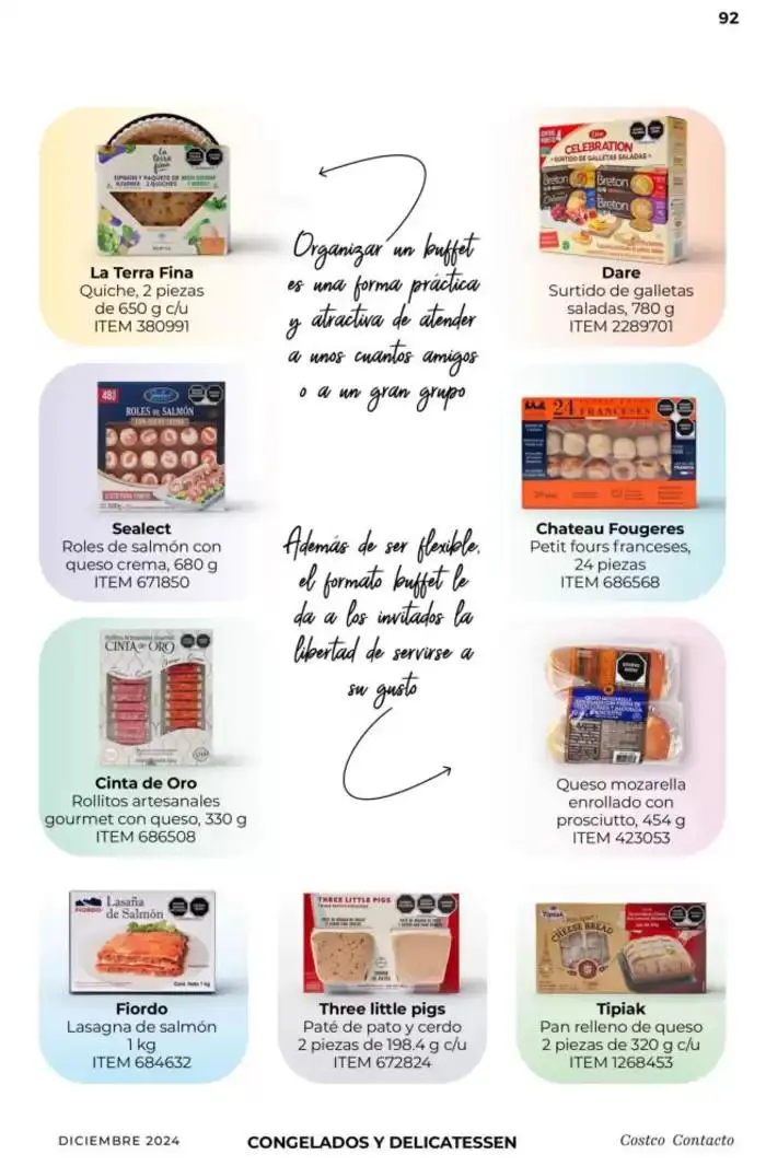 Catálogo de Costco Contacto 10 de diciembre al 31 de diciembre 2024 - Pagina 138