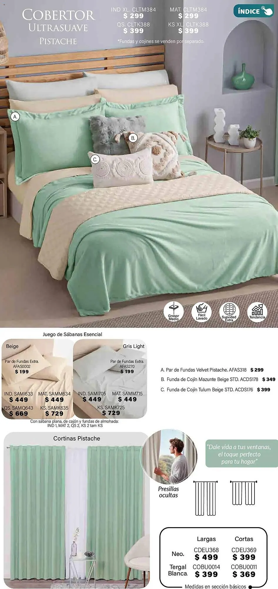 Catálogo de Catálogo Colchas Concord 1 de noviembre al 1 de febrero 2026 - Pagina 372