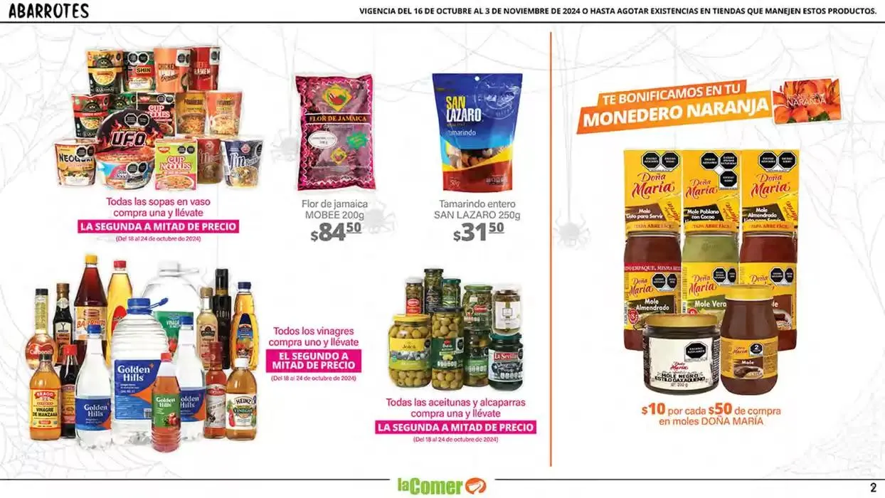 Catálogo de HALLOWEEN LA COMER 16 de octubre al 3 de noviembre 2024 - Pagina 2