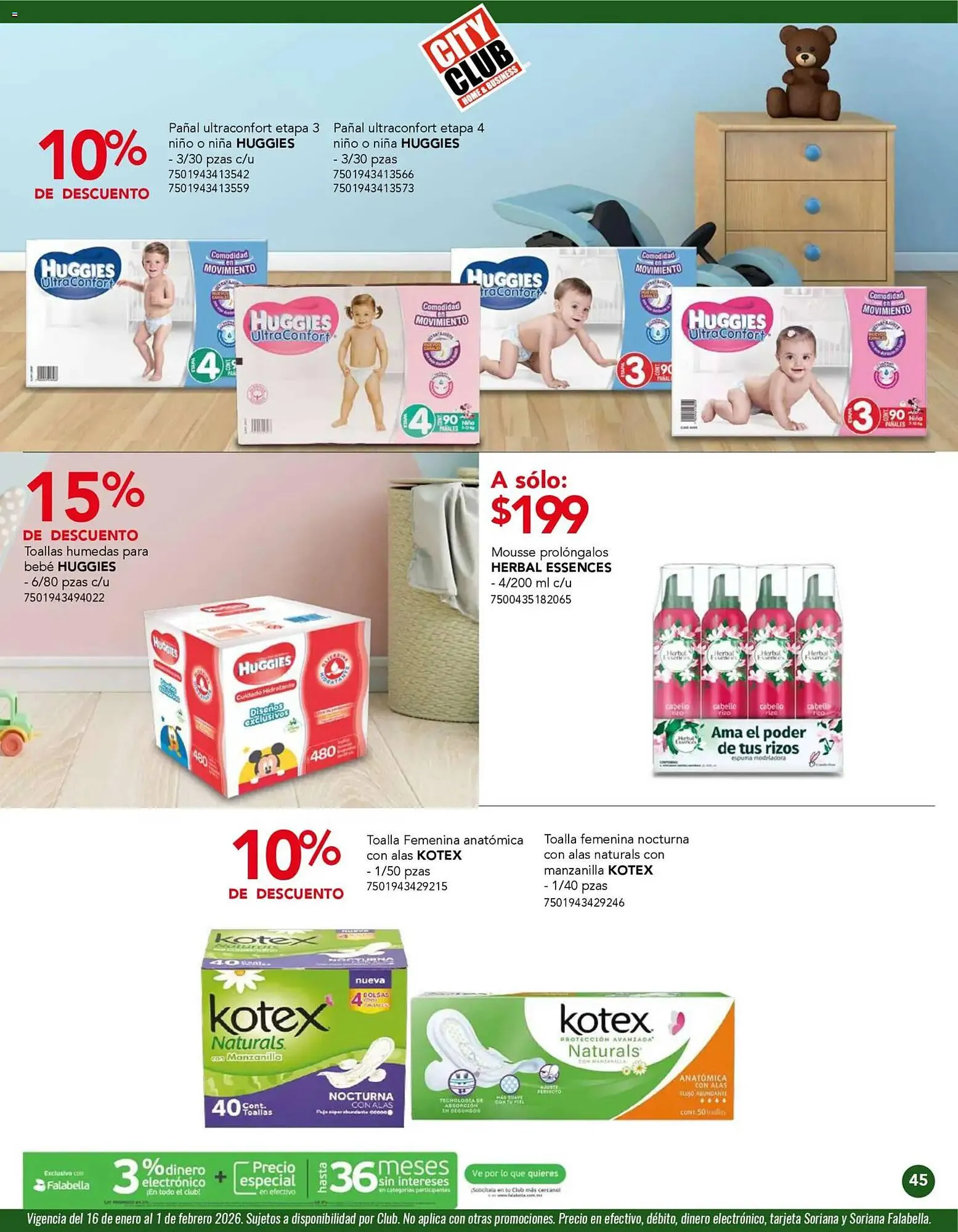 Catálogo de Catálogo City Club 1 de enero al 1 de febrero 2026 - Pagina 45