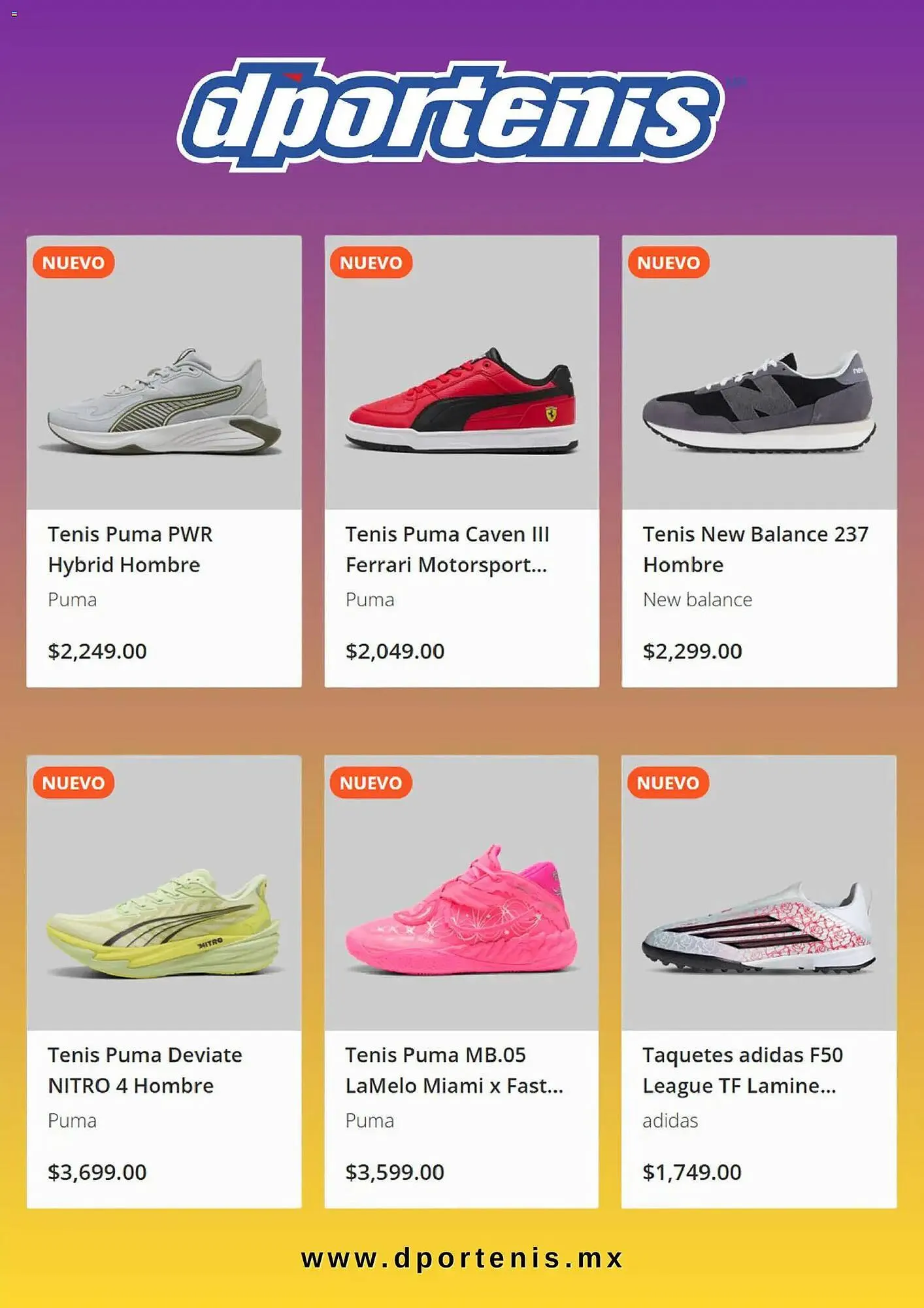 Catálogo de Catálogo Dportenis 19 de marzo al 20 de abril 2026 - Pagina 2