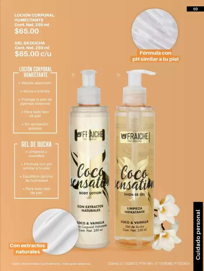 Catálogo de Catálogo 2025 3 de abril al 31 de diciembre 2025 - Pagina 69