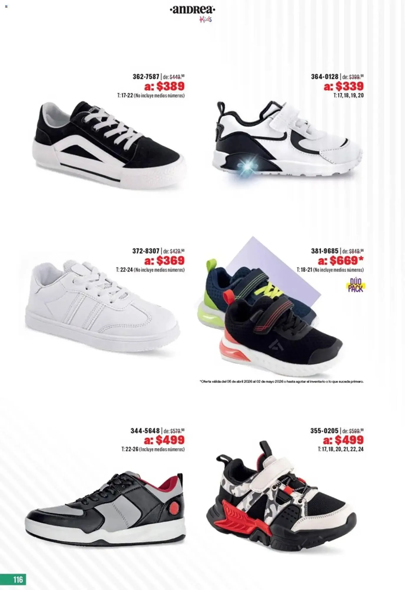 Catálogo de Catálogo Andrea 5 de abril al 2 de mayo 2026 - Pagina 116