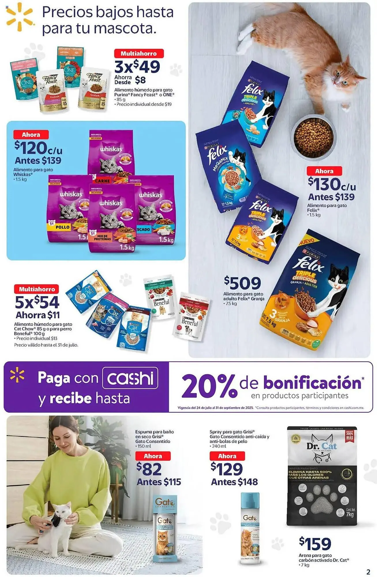 Catálogo de Catálogo Walmart 28 de julio al 14 de agosto 2025 - Pagina 2